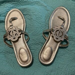 Never worn size 10 Crown & Ivy sandals